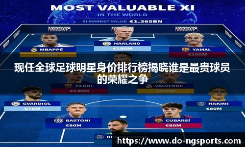 现任全球足球明星身价排行榜揭晓谁是最贵球员的荣耀之争